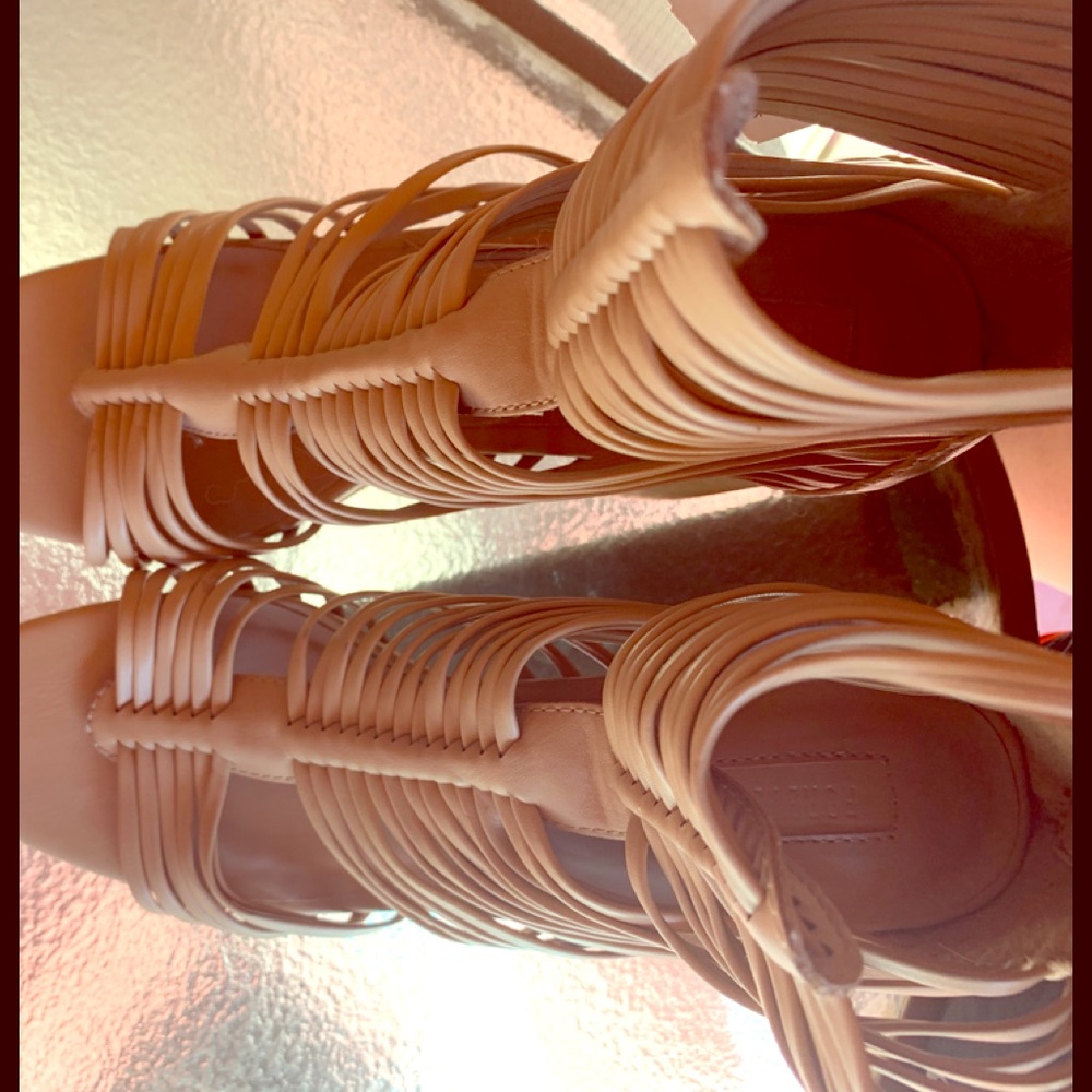 F21 Gladiator sandal heels